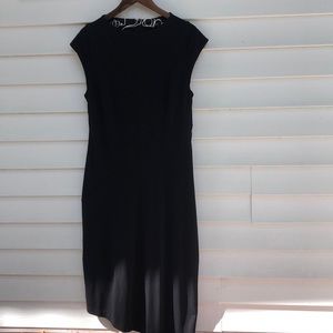 NWT size 8 Banana Republic black dress
